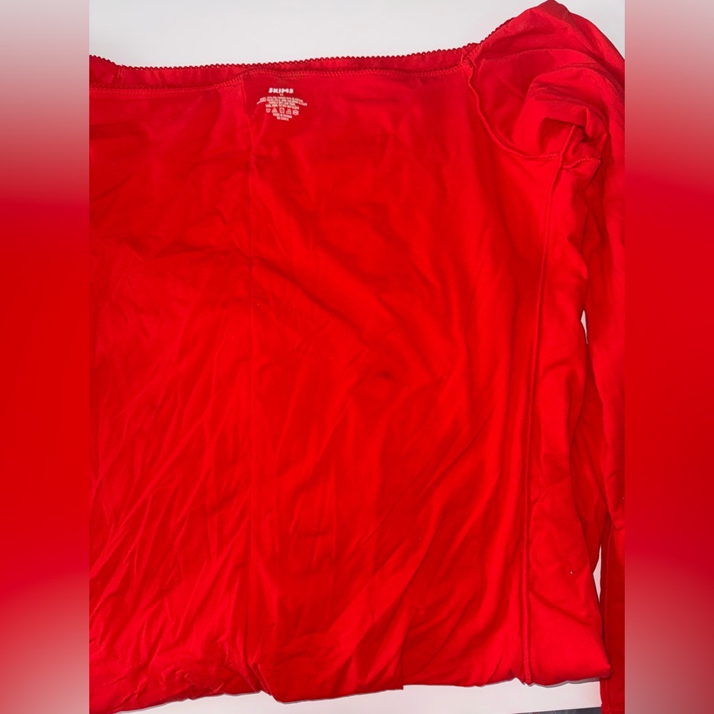 SKIMS red fits everybody onsie size 2X - Picture 9 of 9